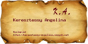 Keresztessy Angelina névjegykártya